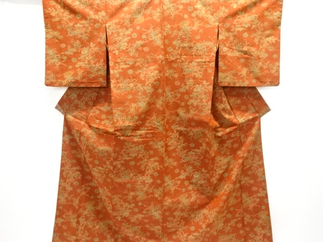 JAPANESE KIMONO / HITOE KIMONO / UMBRELLA PATTERN 